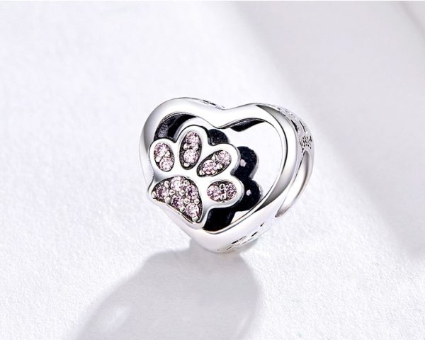 Paw Charm – 925 Sterling Silver Pet Lover’s Pendant - Image 4