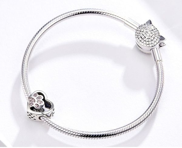 Paw Charm – 925 Sterling Silver Pet Lover’s Pendant - Image 3