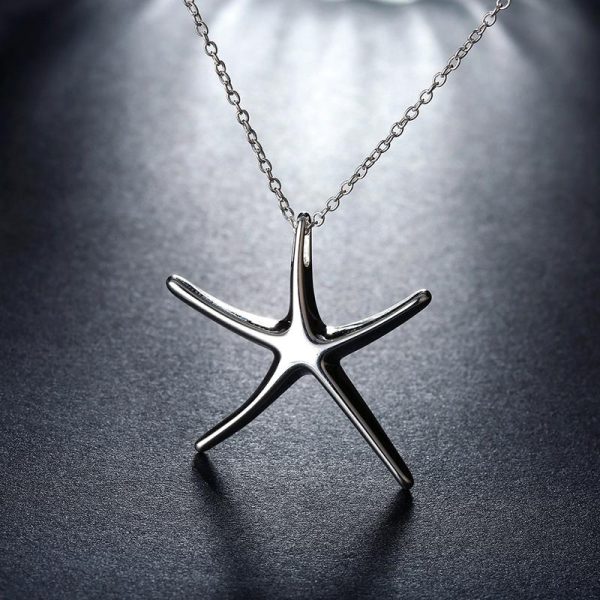 Starfish Necklace – S925 Sterling Silver Ocean-Inspired Pendant - Image 2