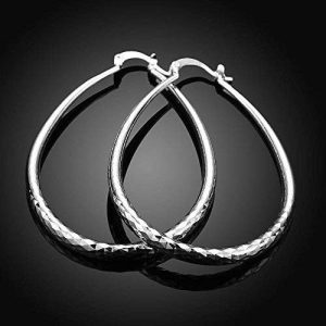 Round Hoop Earrings – S925 Sterling Silver - Timeless & Elegant Jewelry