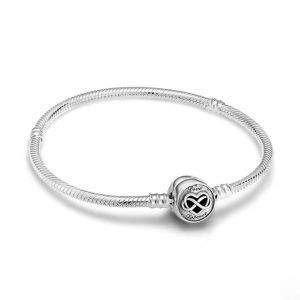 Love Forever Bracelet – S925 Sterling Silver Timeless Romance Jewelry