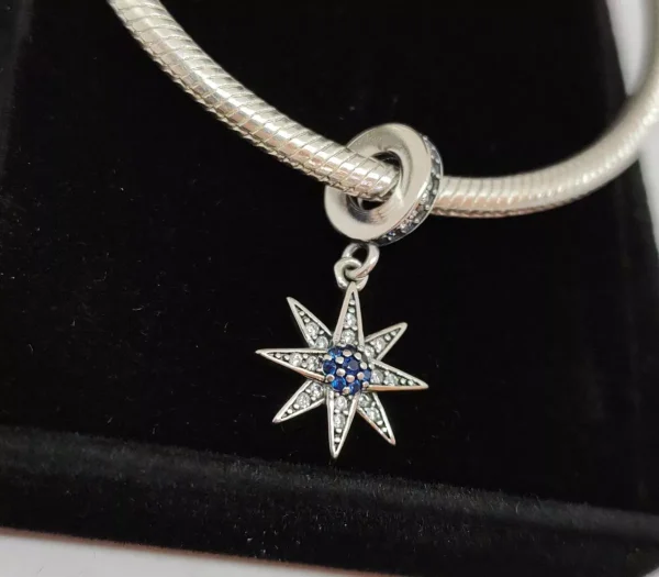 Constellation North Star Charm – S925 Sterling Silver Celestial Pendant - Image 3