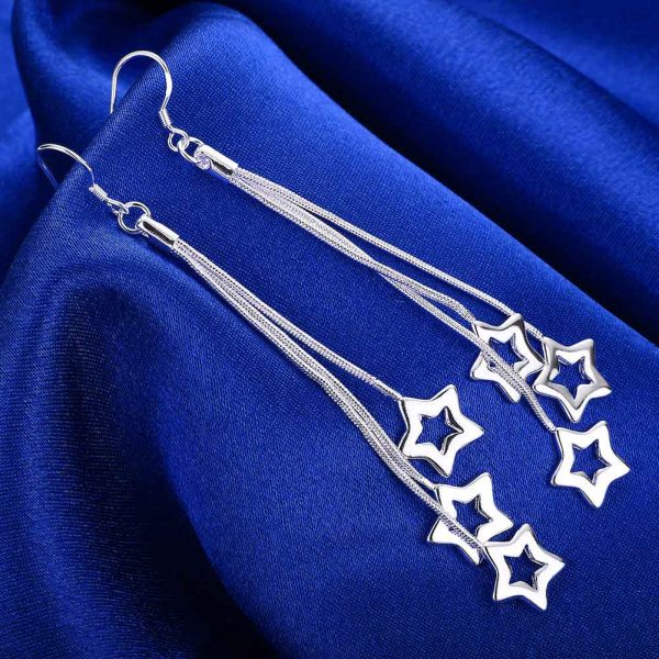 Shooting Stars Earrings – Stunning S925 Sterling Silver Celestial Jewelry - Image 4