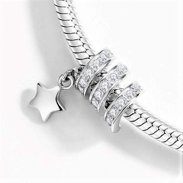 Shooting Star Charm – 925 Sterling Silver Celestial Pendant for Wishes and Dreams - Image 2