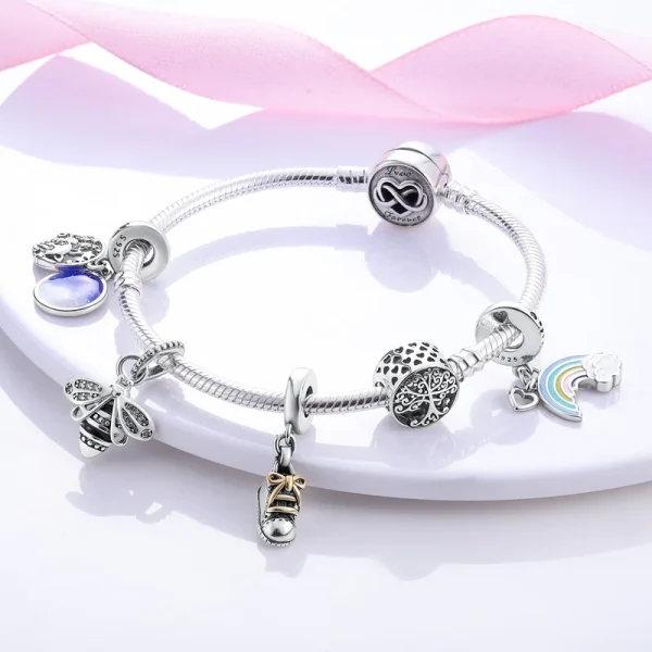 Love Forever Bracelet – S925 Sterling Silver Timeless Romance Jewelry - Image 2