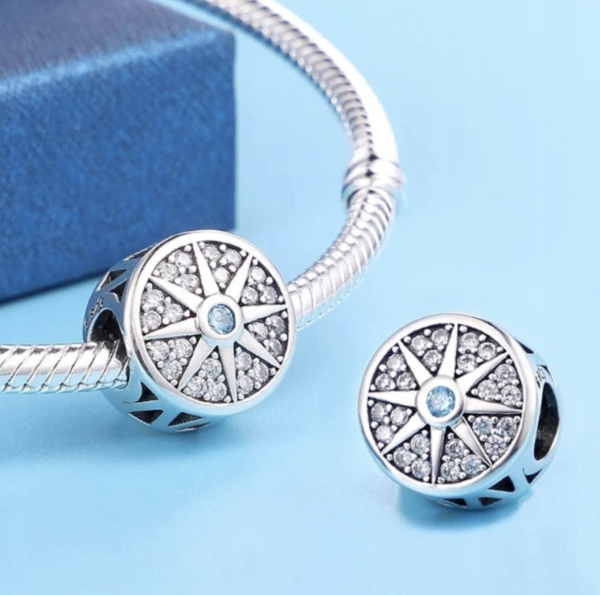 Azimuth Star Charm – Celestial S925 Sterling Silver Pendant for Guidance & Balance - Image 2