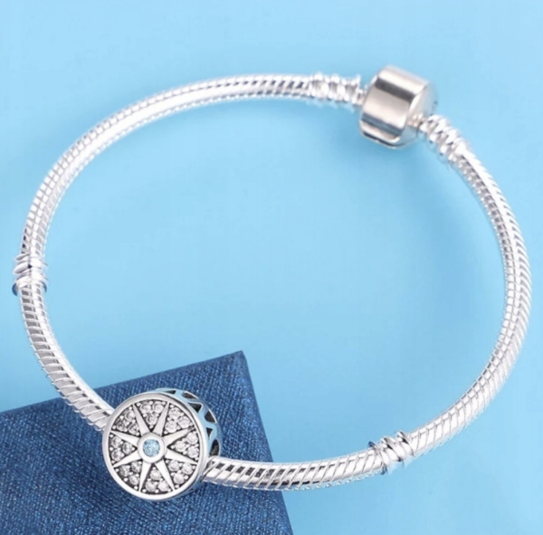 Azimuth Star Charm – Celestial S925 Sterling Silver Pendant for Guidance & Balance - Image 3