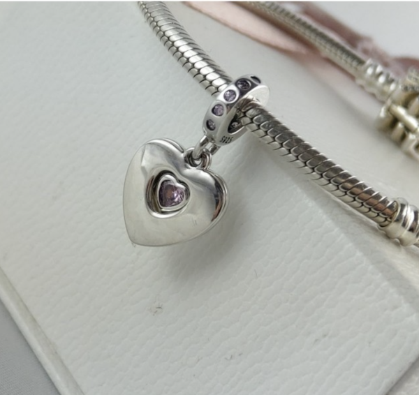 Dear Mother Charm – 925 Sterling Silver Sentimental Pendant - Image 4