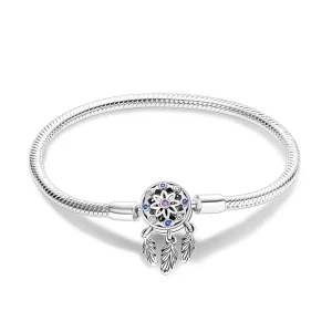 Dream Catcher Bracelet – S925 Sterling Silver Boho-Inspired Jewelry for Free Spirits