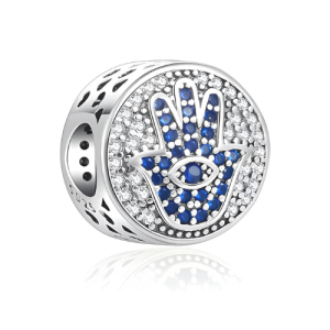 Magic Blue Eye Charm – 925 Sterling Silver Mystical Protection Pendant