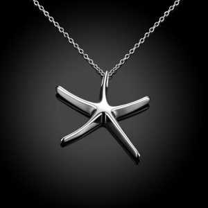 Starfish Necklace – S925 Sterling Silver Ocean-Inspired Pendant
