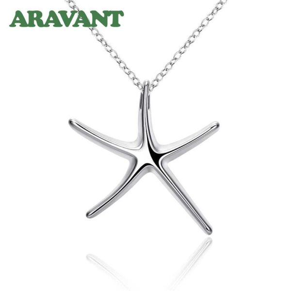 Starfish Necklace – S925 Sterling Silver Ocean-Inspired Pendant - Image 3