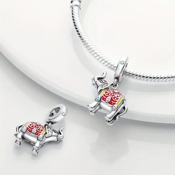 Lucky Elephant Charm – 925 Sterling Silver Symbol of Strength & Wisdom - Image 2
