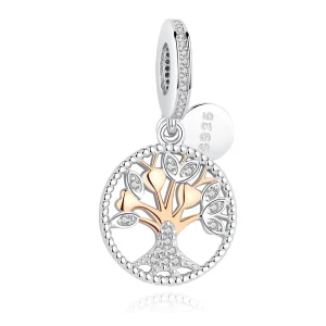 Tree of Life Charm – 925 Sterling Silver Symbol of Growth and Strength