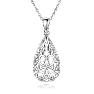 Tear Drop Necklace – S925 Sterling Silver Elegant & Timeless Pendant